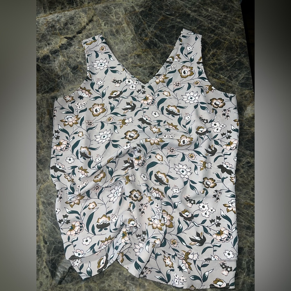 Ann Taylor Floral Blouse - XS